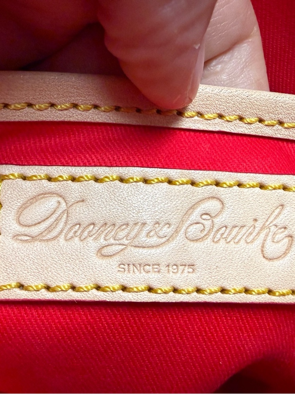 Dooney and Bourke Art Deco Zip Zip Satchel - Picture 3 of 14